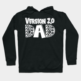 Dad Version 2.0 Baby Junior Gift Idea Hoodie